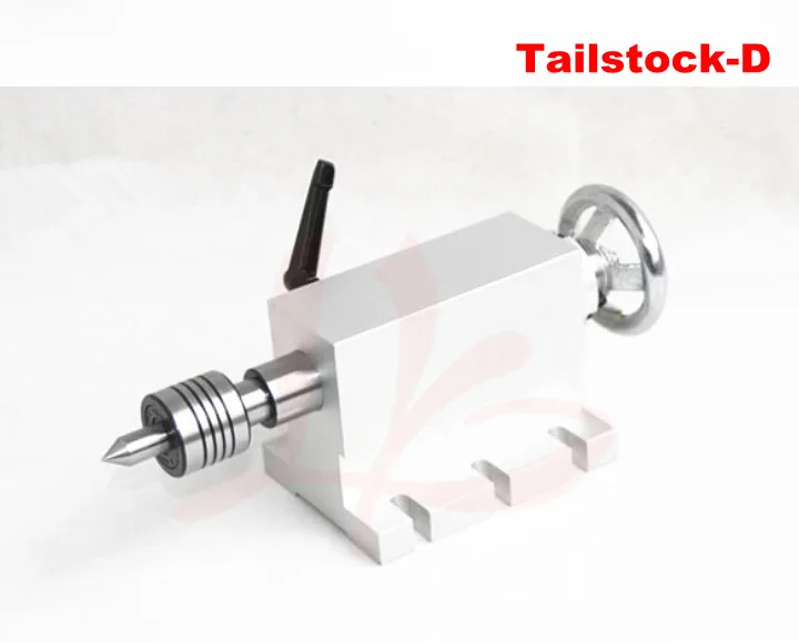 

Free shipping CNC tailstock 4 Axis,MT2 Rotary Axis Lathe Engraving Machine Chuck