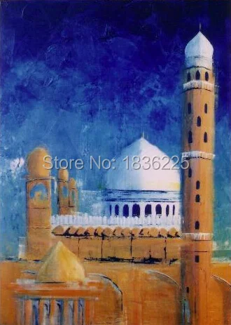 canvas khana kaaba oil painting