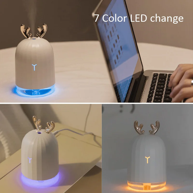 7 Color Change LED Night lamp light with 220ml USB Aroma Essential Oil Diffuser Ultrasonic Humidifi - 32956609463 7 Color Change LED Night lamp light with 220ml USB Aroma Essential Oil Diffuser Ultrasonic Humidifi - 32956609463