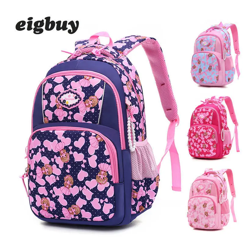 

Children Backpacks For Teenagers Girls Waterproof School Backpack Book Bags Kids Child Orthopedics Schoolbags Boys Grades