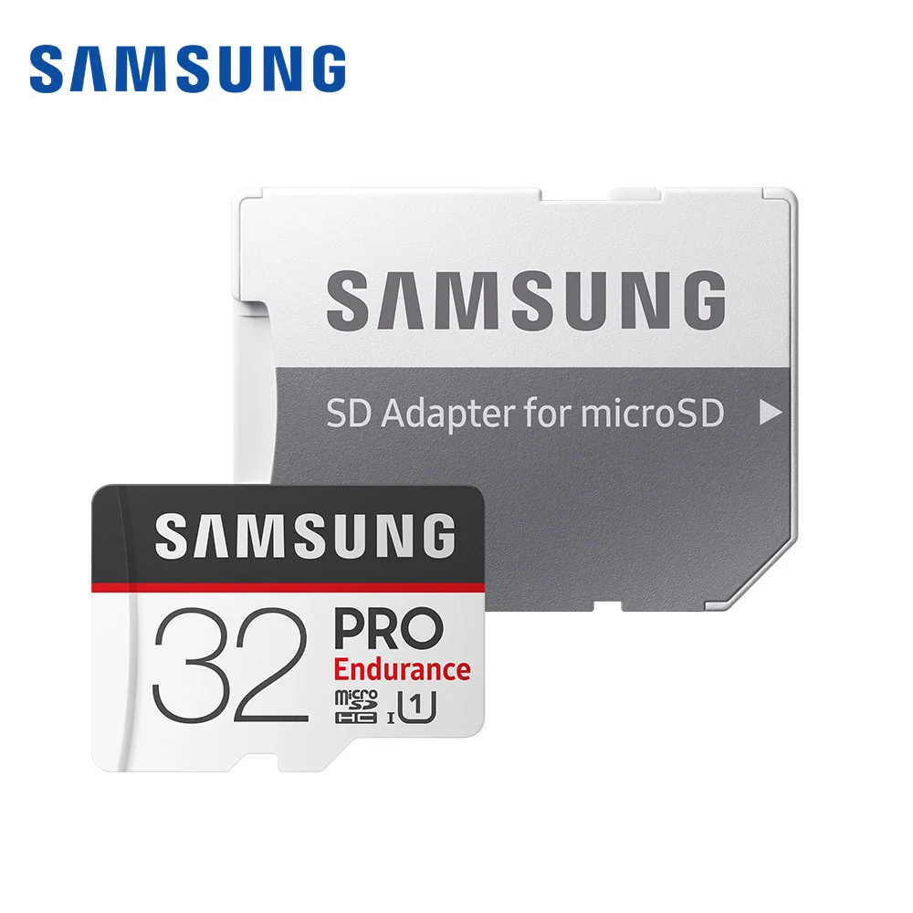 Samsung MicroSDXC PRO выносливость слот для карт памяти 32 Гб 64 128 ГБ с адаптером карты 4K и FHD