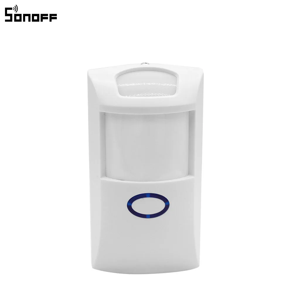 Умный дом сигнализация безопасности Sonoff PIR2 433 МГц RF PIR датчик движения для Alexa Google