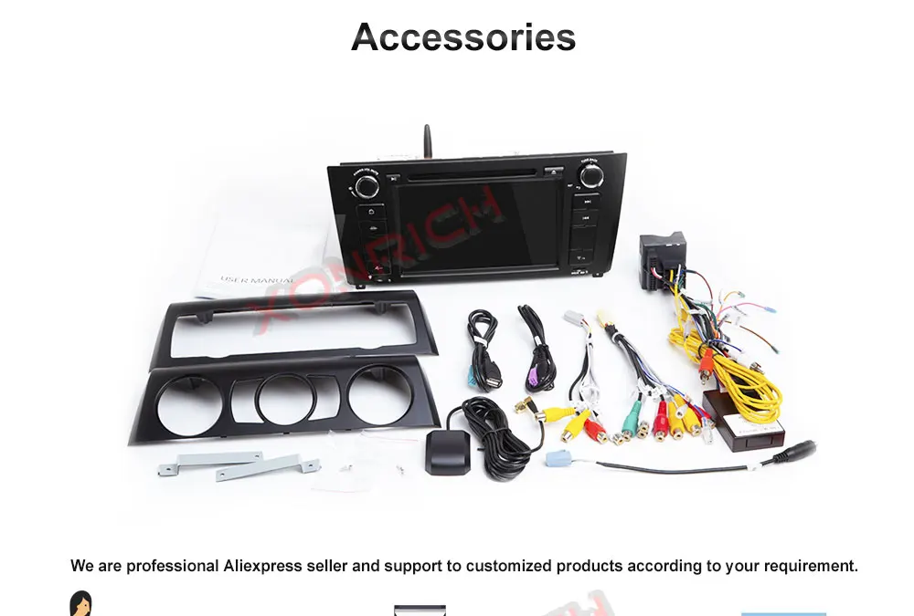 Excellent 1din AutoRadio Car GPS Navigation DVD Headunit For BMW 1 Series E81 E82 E87 E88 116i 118i Car Stereo Unit auto multimedia Player 22