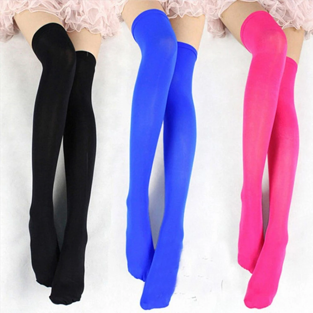 13colors Candy Color Stockings Sexy Christmas Stylish Ladies Womens