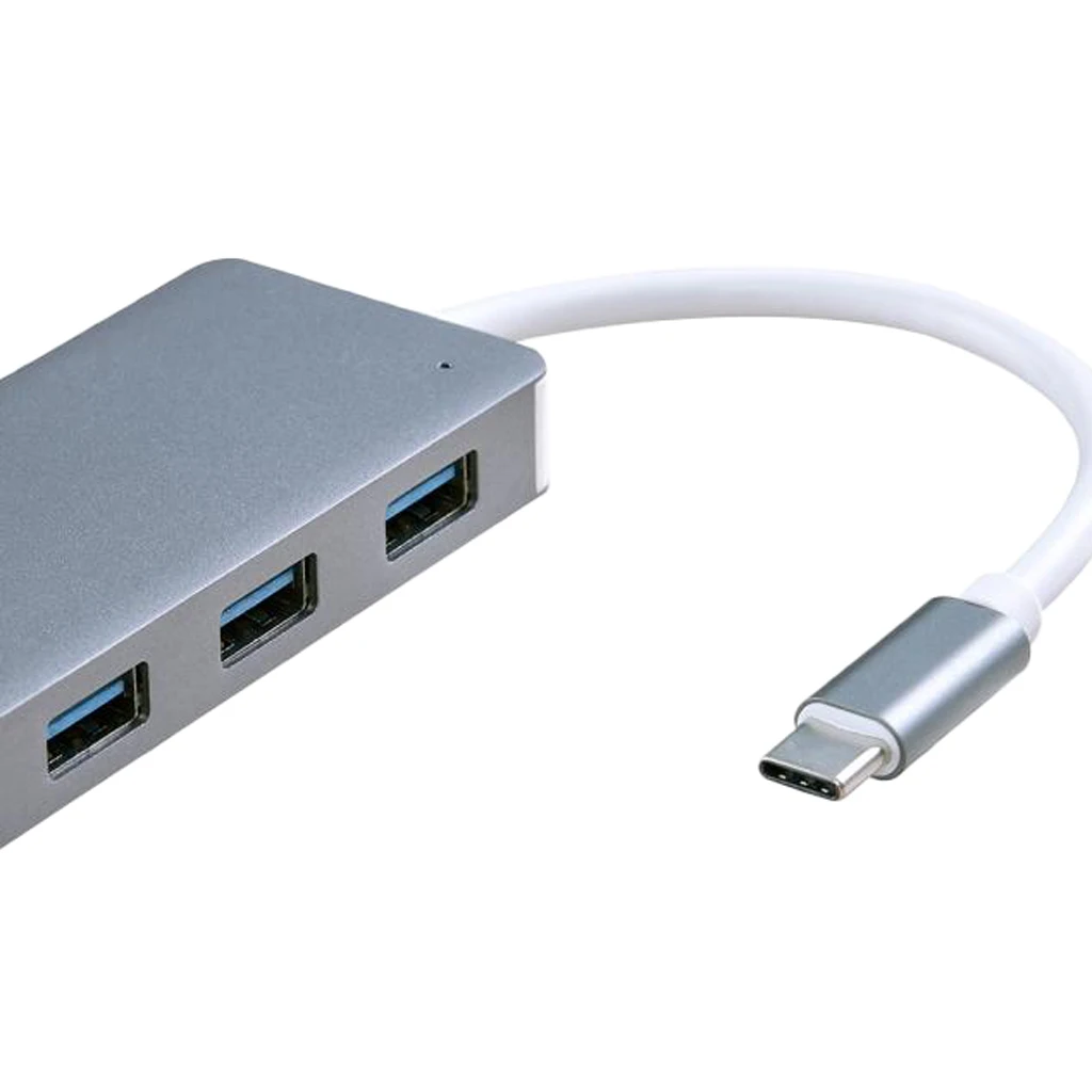 MagiDeal USB C Hub w/3*USB3.0 2*Card Slot Type-C Card Reader for TF 5 Port Type C Combo Hub