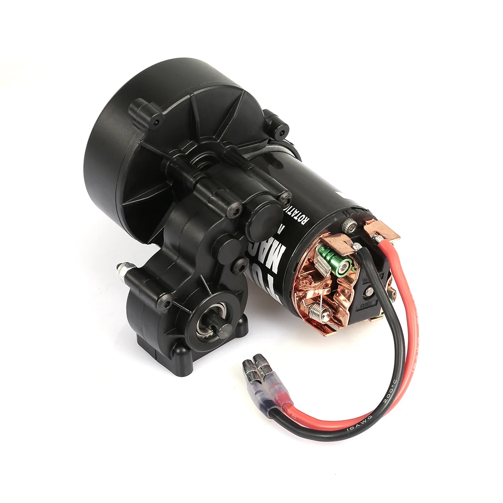 

540 55T 35T 27T RC Brushed Motor Gear Box for 1:10 Axial SCX10 RC4WD D90 Crawler Climbing RC Car