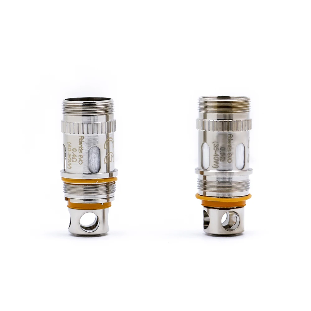 10 шт./лот Aspire Atlantis EVO TPD катушки 0.4ohm 0.5ohm катушка головка для танк электронная