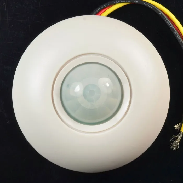 

R Infrared Motion Sensor Switch Ceiling Automatic Light Lamp Switch AC110V AC220V 800W 3 Wires