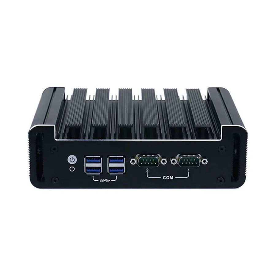 Бесплатная доставка DDR4 Mini PC Поддержка DP HDMI двойной дисплей 4 К Mini PC Pfsense компьютер с Intel 7Gen i7 7500U 2 * COM 2 * LAN win10