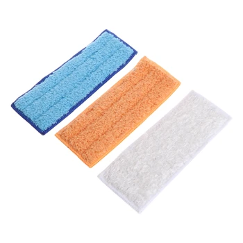 

3Pcs/Set Replacement Microfiber Mop Pads For Vacuum iRobot Bravva Jet 240/241
