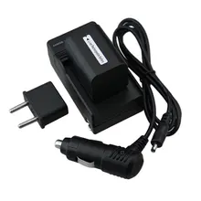4 pcs/ensemble batterie pour sony hdr-cx300 caméscope np-fv70 npfv70 batterie + chargeur + chargeur de voiture + plug pour sony np-fv100 np-fv30 np-fv40