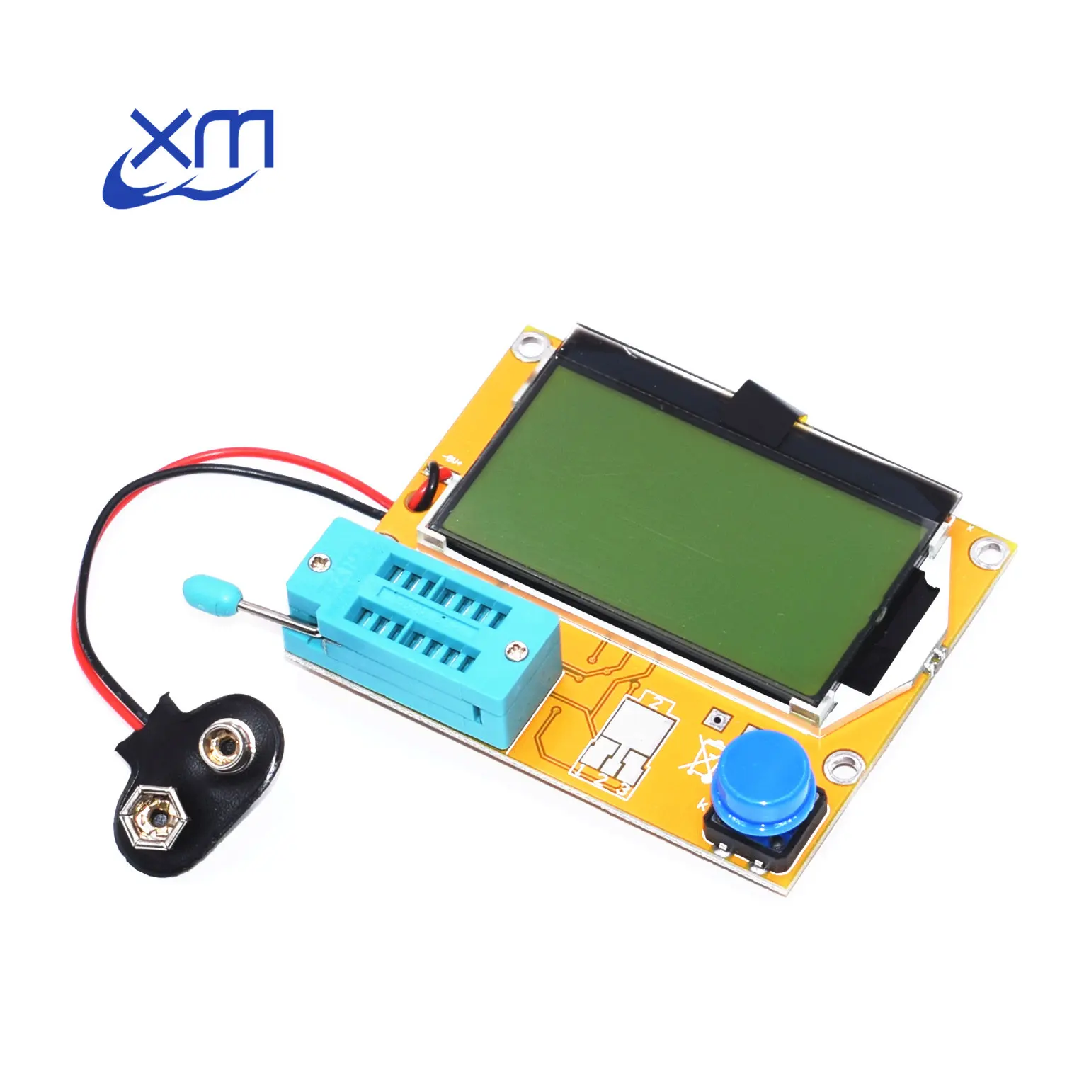 

10pcs LCR-T4 12846 LCD M328 Digital Transistor Tester Meter Backlight Diode Triode Capacitance ESR Meter MOS/PNP/NPN L/C/R B03