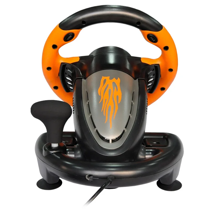 New Racing Steering Wheels With Pedals For PC Racing Car Games Steering