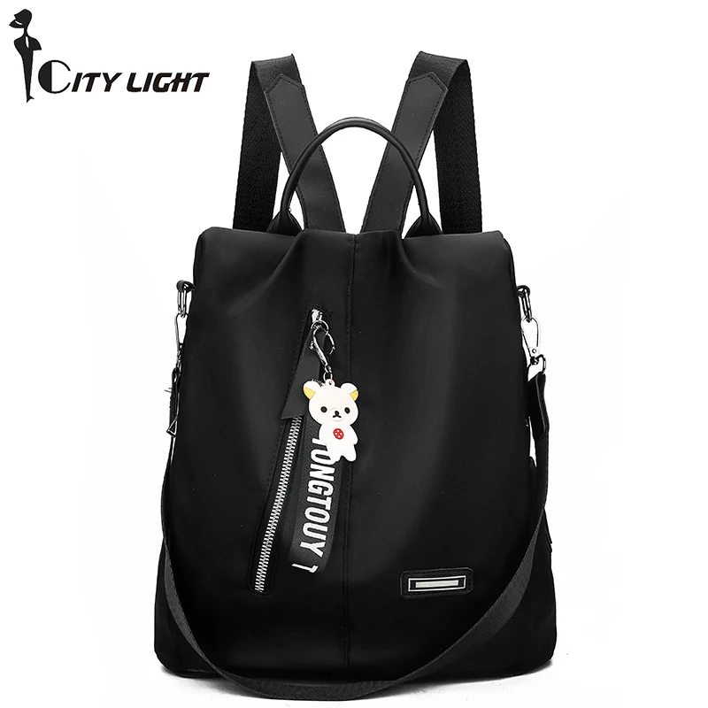 

Fashion Anti-theft Women Backpacks Famous Brand Ladies Large Capacity Backpack High Quality Waterproof Oxford Women Backpacks