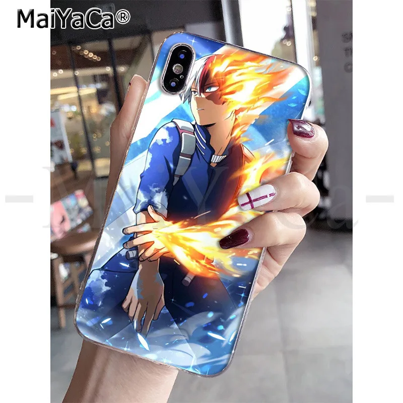 MaiYaCa моя геройская Академия в продаже! Классный чехол для телефона iphone SE 2020 11 pro 8 7