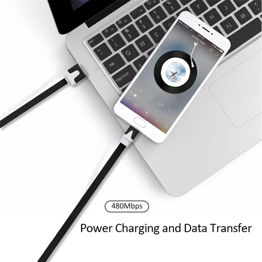 Olaudem телефон кабели плоский ПВХ кабель Micro usb зарядка для телефона USB samsung huawei Xiaomi