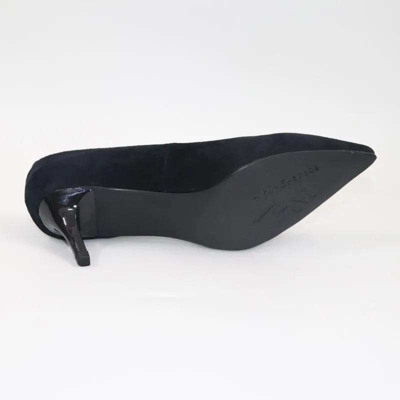 Hauts Haute Vache Couche Simples Foncé Talons Sharp Mode Qualité Tempérament Ol Chaussures kaki Peau Tête Nouvelle Noir S Femmes De À BnIZZp