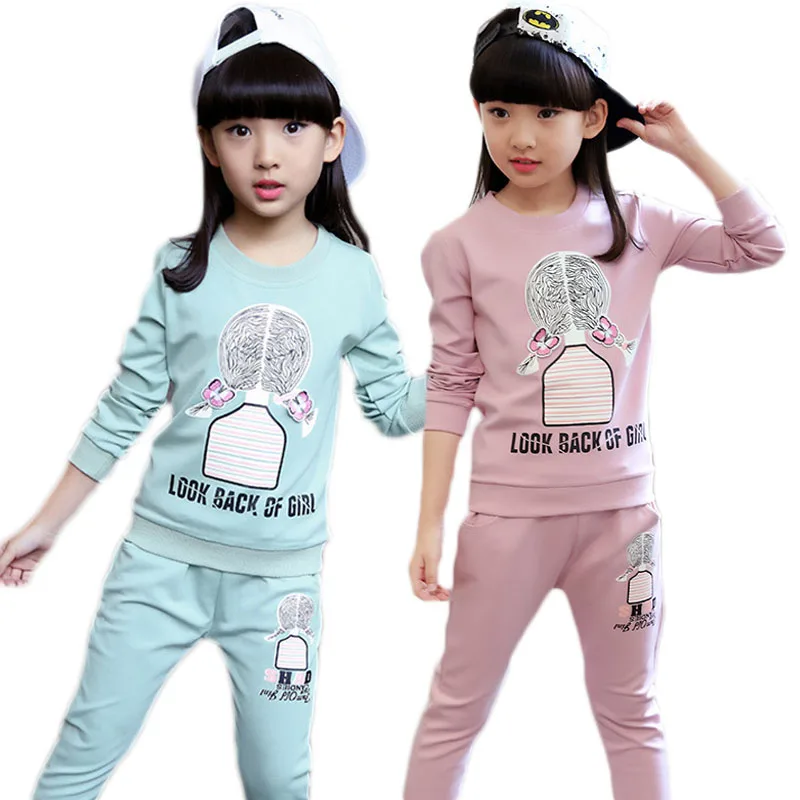 Cartoon alphabet casual wear set (2)