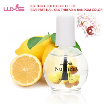 

12ml Six FlavoursDead Skin Soften Nail Oil Dry Flower Plant Grease Nutriment Nourishment Repair Nail Oil