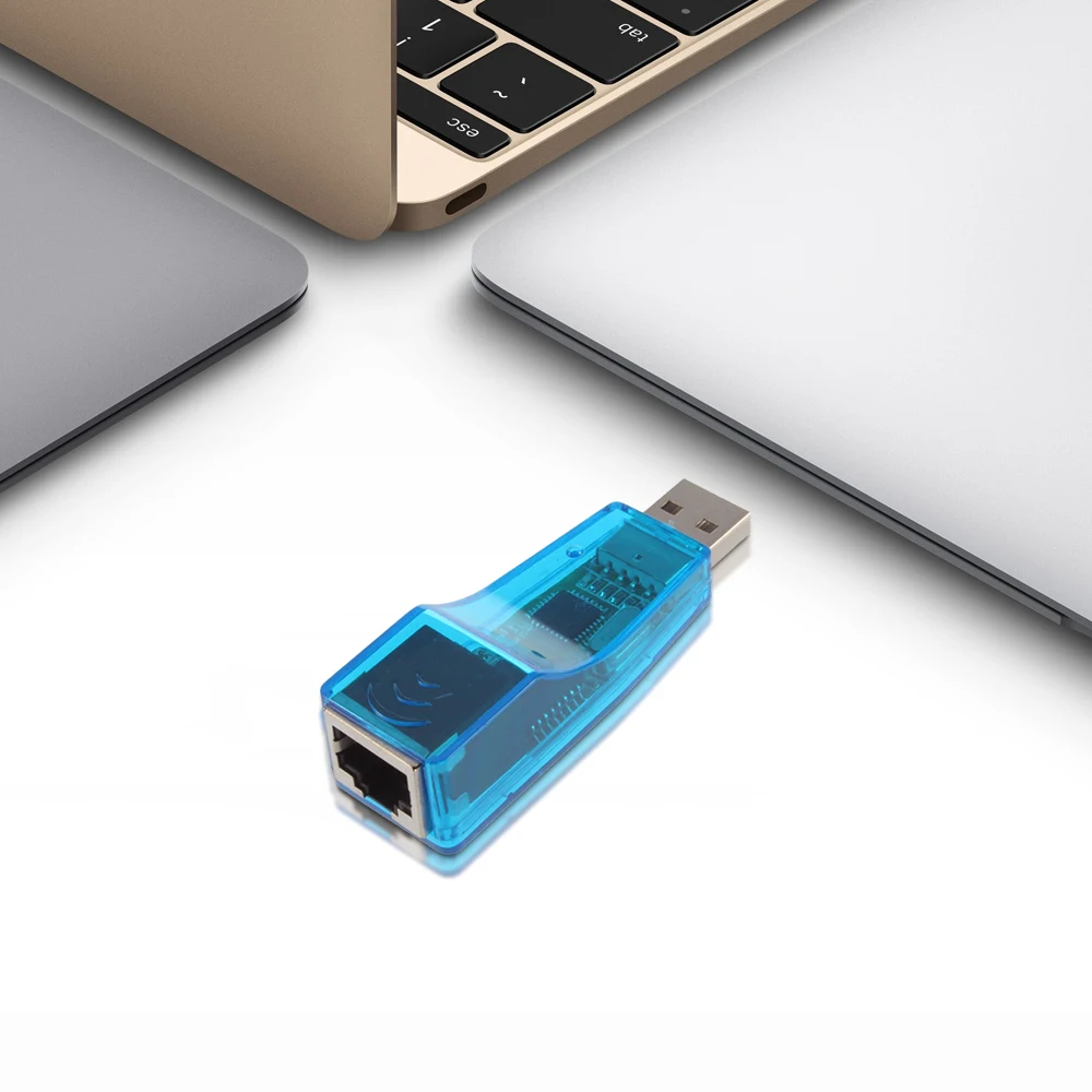 USB 2 0 к локальной сети RJ45 коммутатора Ethernet 10/100 Мбит сетевой карты адаптер