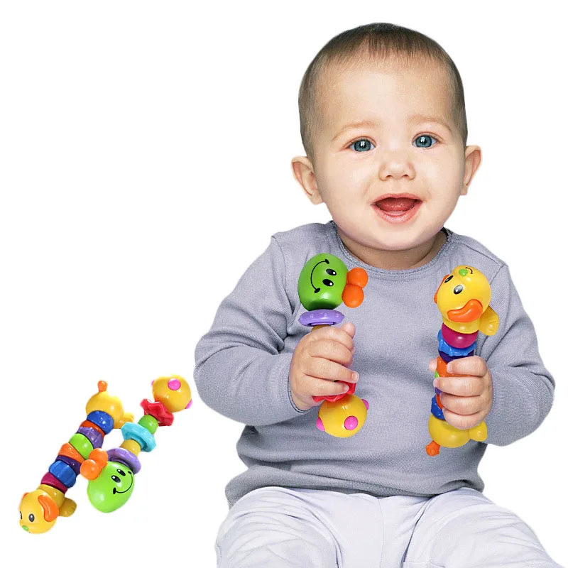 Cute Amimal Silicone Infant Teether font b Toys b font Toothbrush Environmentally Safe Teething Ring 0