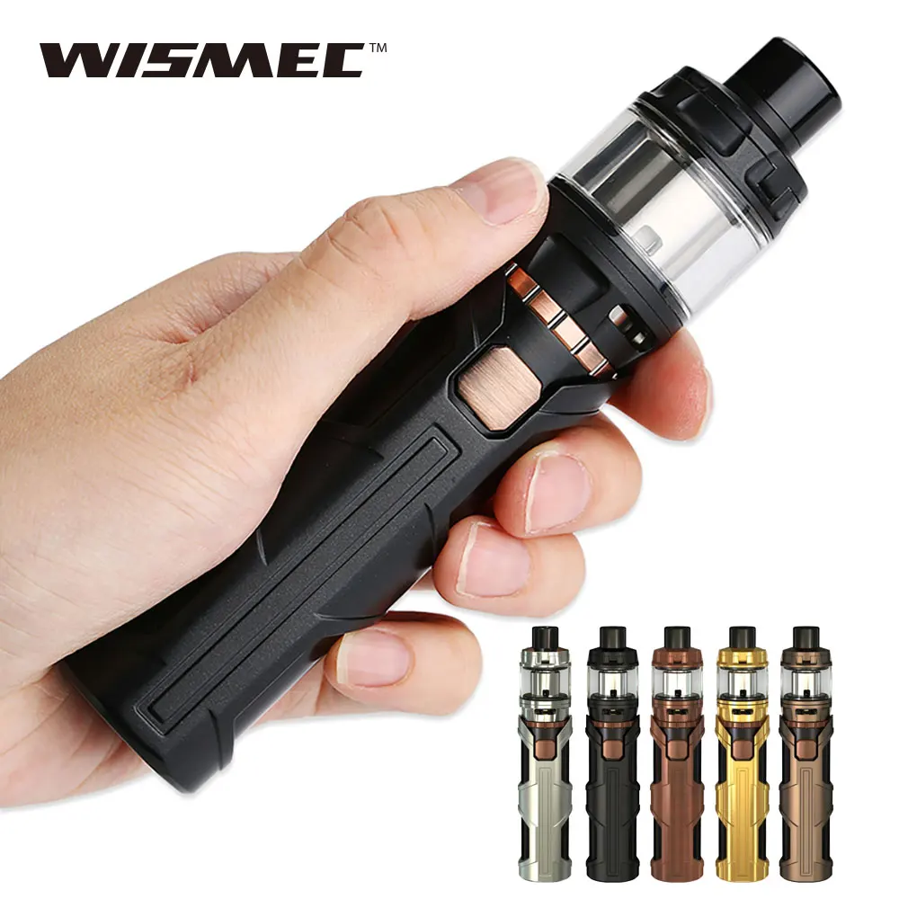 

Original 50W WISMEC SINUOUS SW Kit 3000mah with Elabo SW Tank 4ml/2ml E-cigarette Wismec Sinuous SW Vape Kit by 3000mah Battery