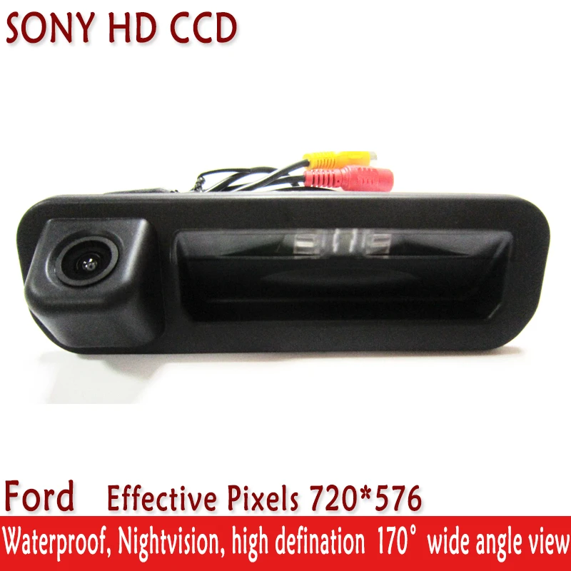 

Night Vision 170'' Wide view Angle Car Accessories HD handle SONY CCD Car Rear View Reverse Camera for Ford Focus Mondeo Kuga