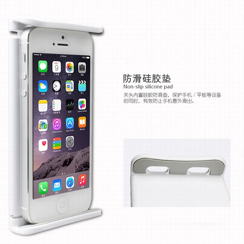 Универсальная съемная длинная стойка для смартфона планшет держатель для мобильного телефона Подставка для iPhone 7 6 6s Plus 8 X Ipad Air mini