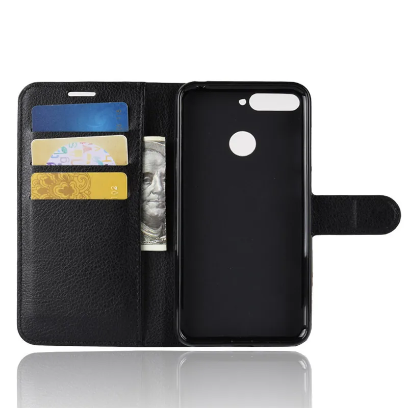 For Huawei Honor 7C Case Flip Luxury PU Leather Phone Case For Huawei Honor 7C 7 C AUM-L41 RU Euro Version Case 5.7 Back Cover