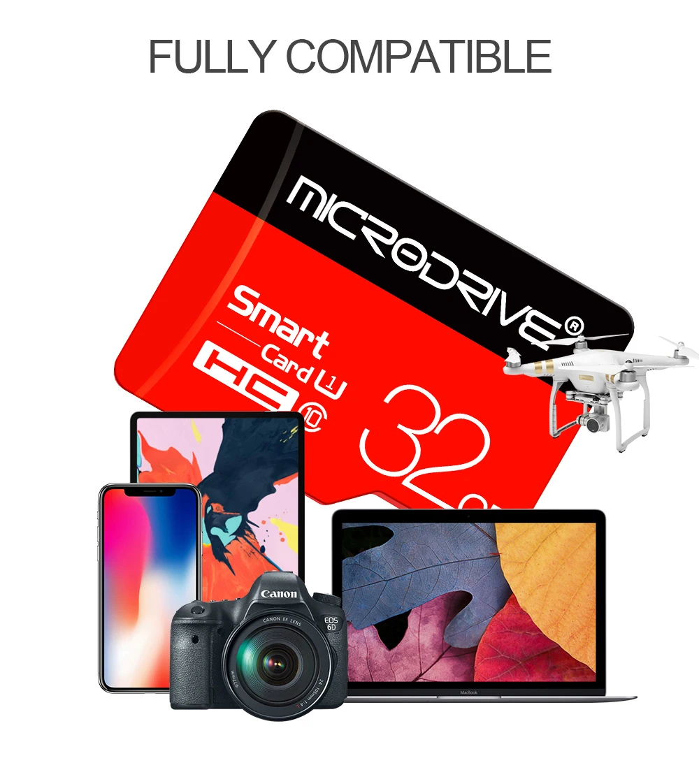 Micro sd карта класса 10 карта памяти 8 ГБ 16 ГБ 32 ГБ 64 Гб 128 ГБ tarjeta micro sd 32 ГБ флэш-накопитель mini tf sd карта с бесплатным адаптером