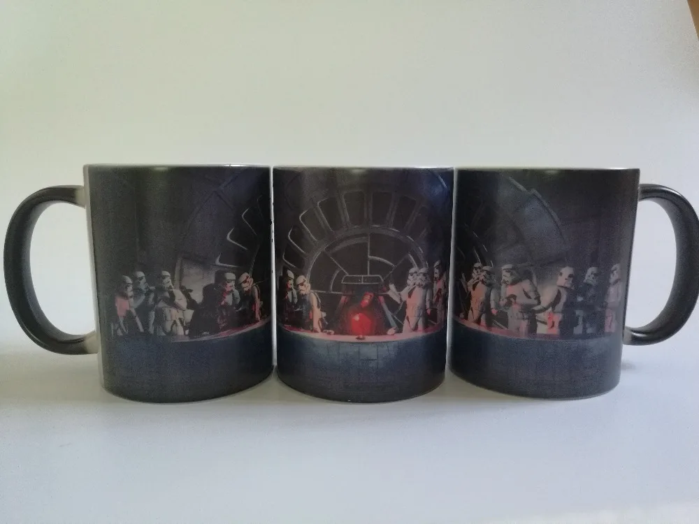 Darth Vader cup star wars mugs Tea Milk mugs cold hot Heat Changing