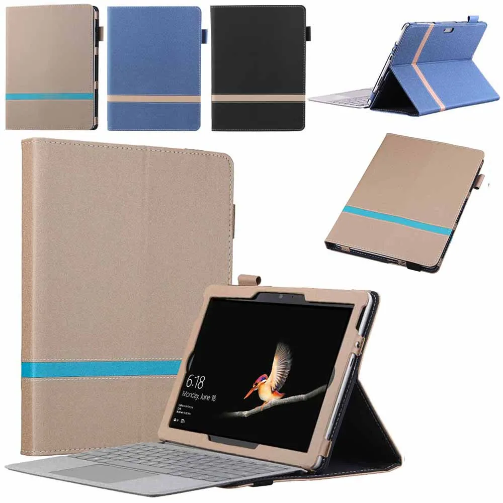 Для Surface Go 10,1 дюймов бизнес чехол из искусственной кожи Стенд чехол для New surface go 10," чехол для планшетов чехол