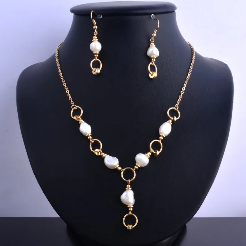 FRESHWATER PEARL NECKLACE SET 1