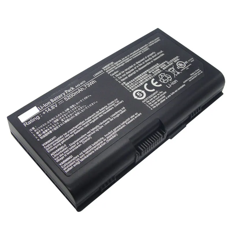 Nouvelle D'origine 14.8 V 5200 mah Batterie D'ordinateur Portable pour ASUS  A42 M70 Batteria avec Haute Qualité M70V X71 G71 X72 N70SV 14.8 V 73Wh |  AliExpress