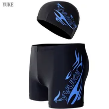 Yk21 синий красный белый своих Принт купальник мужчины быстросохнущие мужские купальные плавки-боксеры мужские купальники краткое мужчины Sunga Шорты cap большие размеры