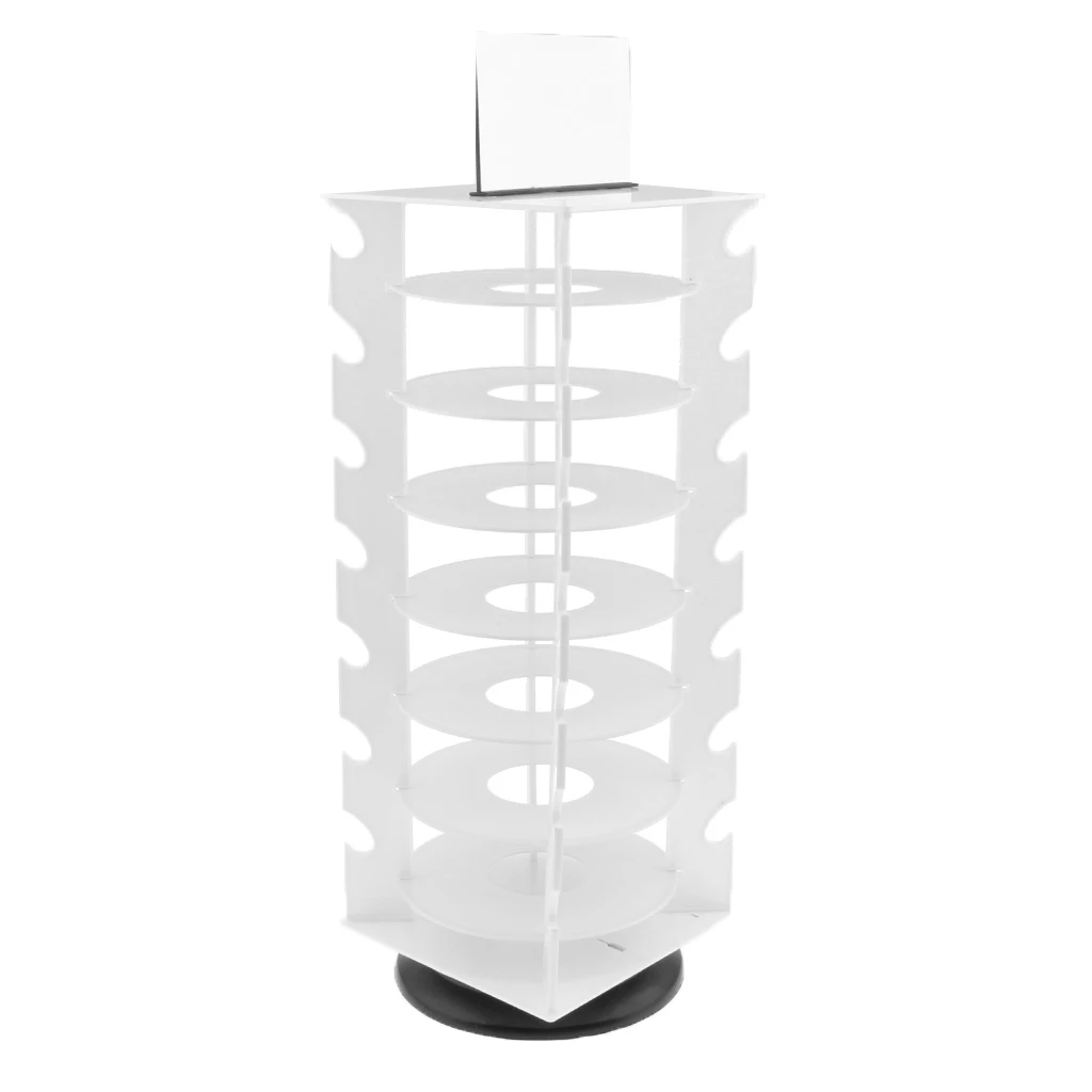  Sunglasses Holder Rack Glasses Show Display Stand Organizer Can Hold 28 Pairs of Glasses 360 Degree