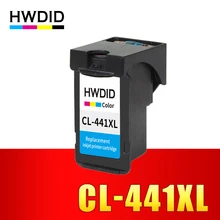 HWDID CL 441 Заправляемый картридж с чернилами Замена для Canon CL441 xl для Canon PIXMA MG4140 MX394 MG2240 MG3180 4180 MG4280 MX378 MX438