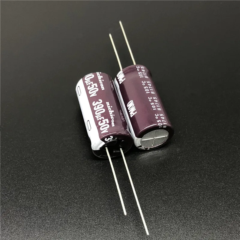 5 шт./50 шт. 390 мкФ 50 в NICHICON PM серия 12 5x25 мм 50V390uF низкое сопротивление алюминиевый