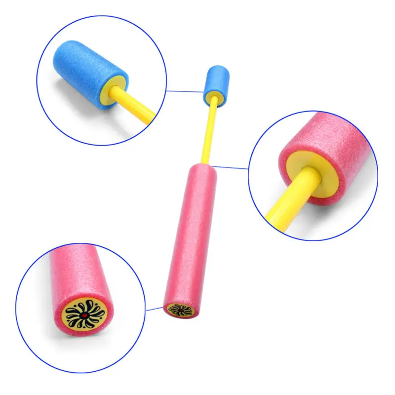 Children Water Gun Series Of EVA Foam Gun Draw A Pump Type Water Toys Necessary For Beach Water Wars Set Of 4 (4)