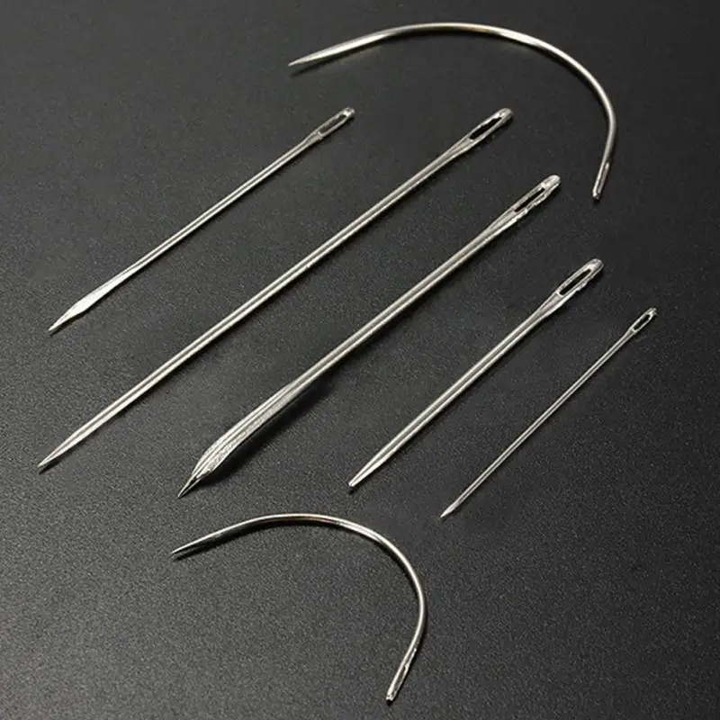 Repair Sail Canvas Sewing Needles Carpet Curved Upholstery 7 in 1