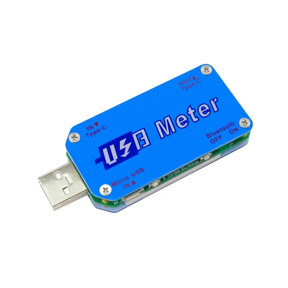 UM25 UM25C Для APP USB 2 0 тип c ЖК дисплей Вольтметр Амперметр Напряжение измеритель тока