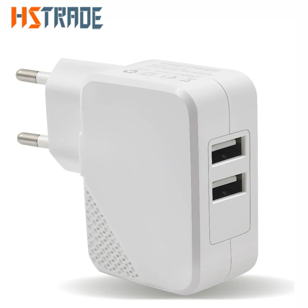 

HSTRADE Fast general-purpose 2 port USB charger Mouth portable For iPhone 8 X Samsung Xiaomi Wall Charger