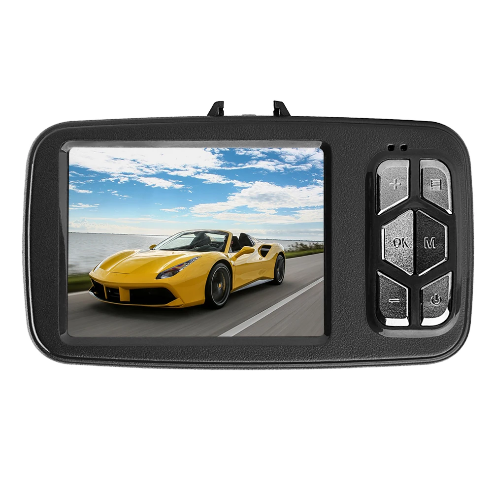 2 4inch Ultrathin Digital Video Recorder 360 Degree Rotating Car DVR 1200W Anti shaking Camcorder Dash