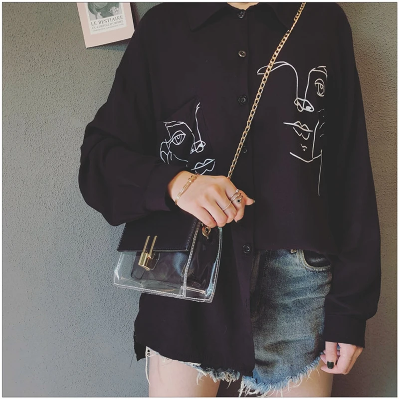 Elimetis Women Crossbody Transparent Bags For women 2018 with Phone Bag Case Summer Messenger Bag Small Shoulder Bag Transparent (5)