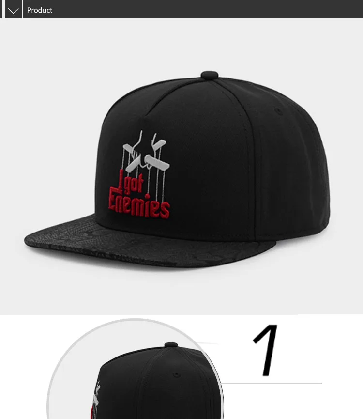 PANGKB Фирменная Кепка с принтом «враги», черная модная кепка в стиле хип-хоп, бейсболка для мужчин и женщин, Повседневная Солнцезащитная бейсбольная кепка Bone