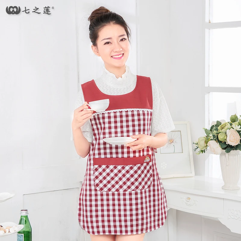 Buy Korea Home Women Apron Custom Kitchen Apron Bib