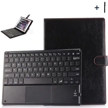 9” 10 inch Common Bluetooth Keyboard Case For ASUS Lenovo Huawei Pill Flip Wi-fi Keyboard Leather-based Stand Cowl+Pen