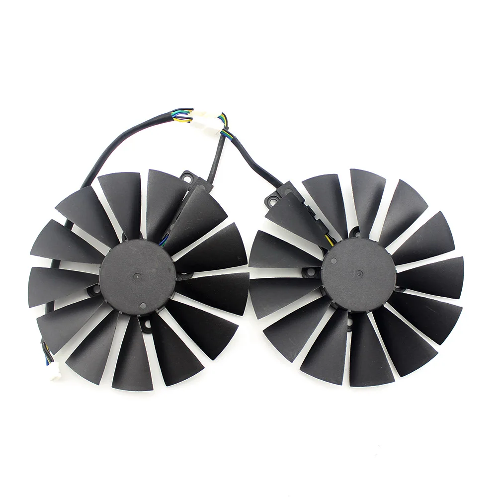 FDC10M12S9-C 12 В 0.25AMP 95 мм VGA вентилятор для ASUS STRIX RX470 RX570 RX580 GTX 1050Ti GTX 1070 Ti Gaming 4PIN 13 лопастей Вентилятор охлаждения