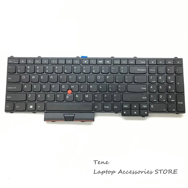 Новая Оригинальная клавиатура для ноутбука Lenovo Thinkpad P50 P70 Подлинная английская