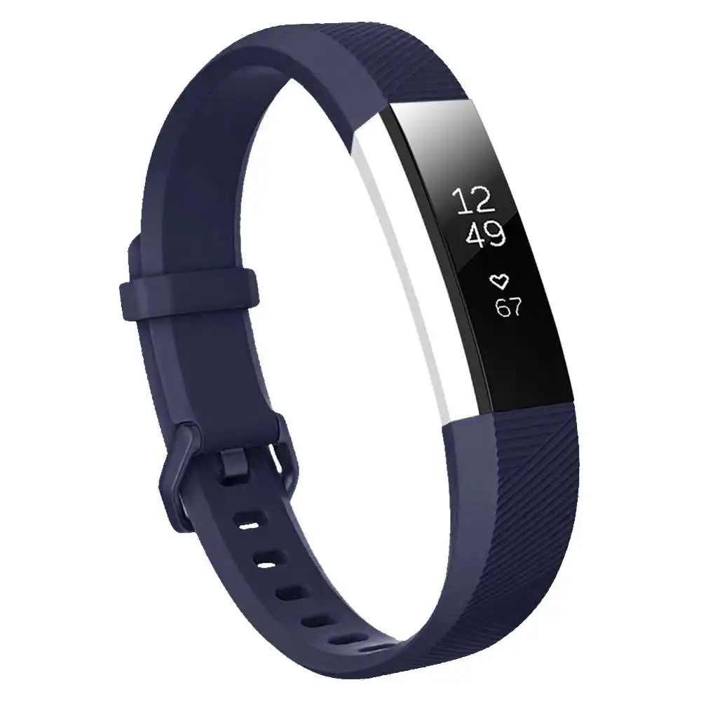 Baaletc For Fitbit Alta HR/Alta Silicone Watchband Replacement Wrist Band Silicon Strap Clasp  Smart Wristband Watch For Fitbit 